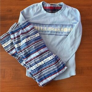 L.L. Bean Winter Pajama Set